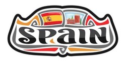 Spain Sticker Decal A422