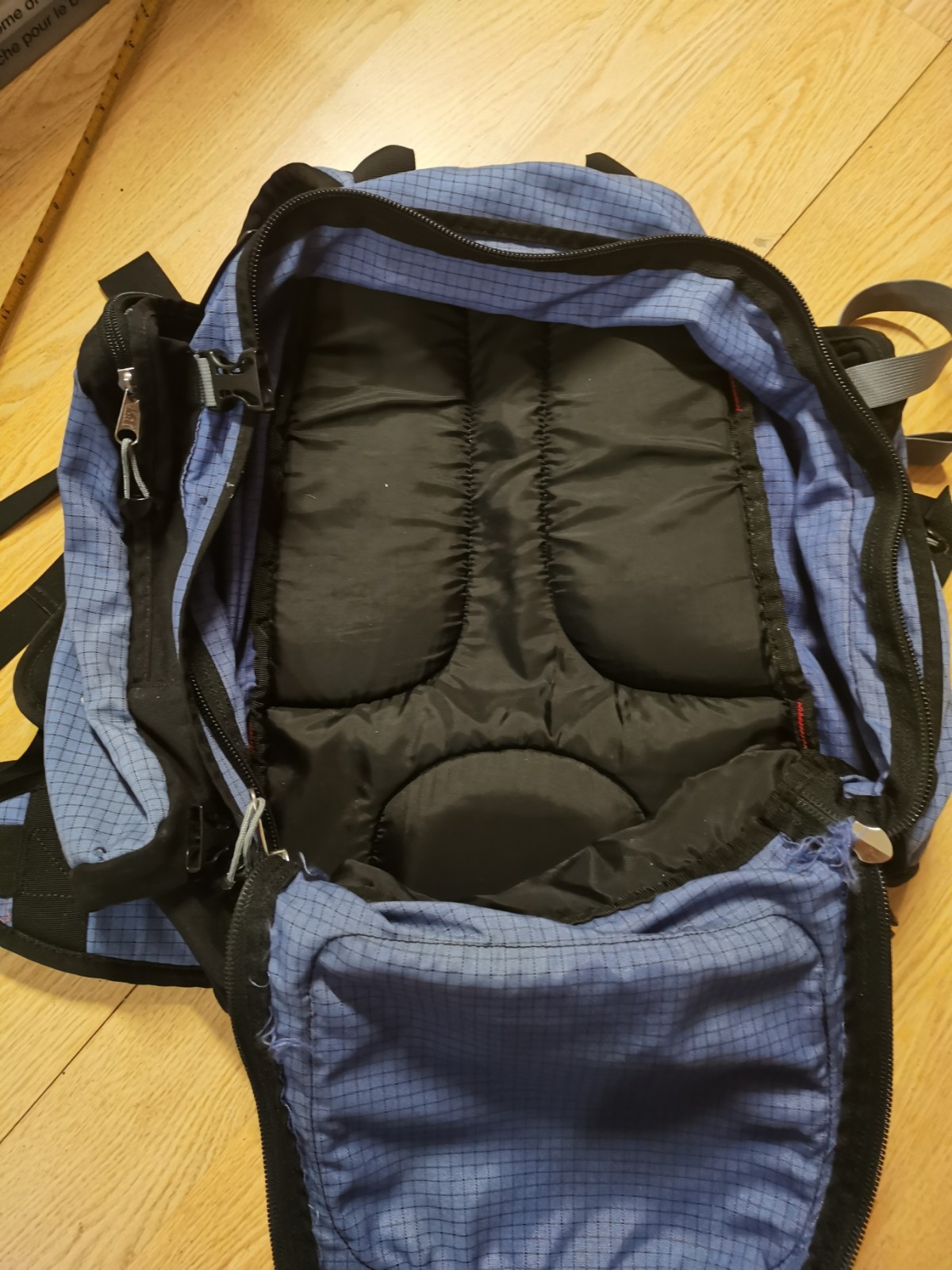 Rei Alpine Hiking Camping Blue Black Backpack 4
