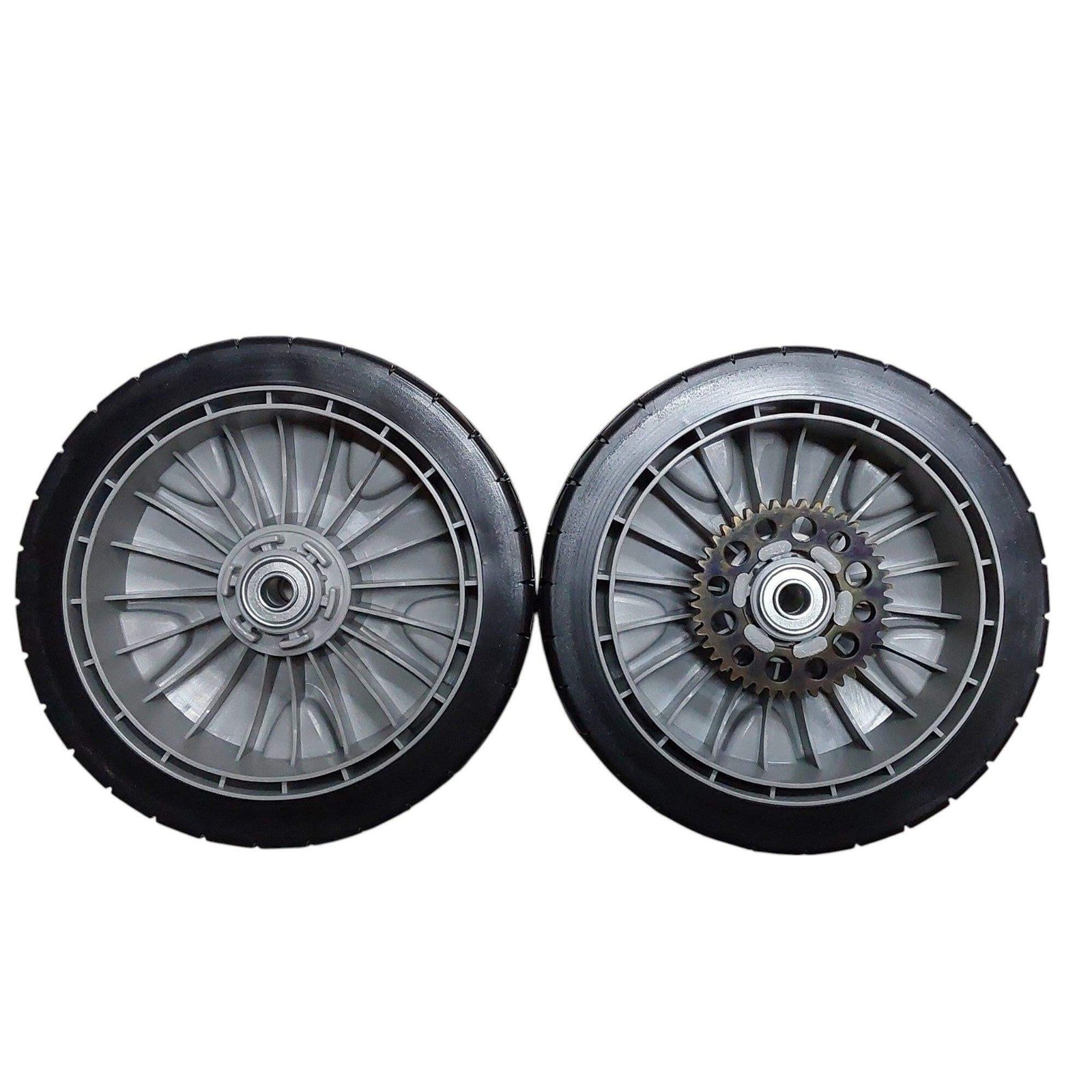 2-Front 2-Rear 9" Wheels For Honda HRX217 Fits 44710-VH7-010ZA 42710-VH7-010ZA gallery