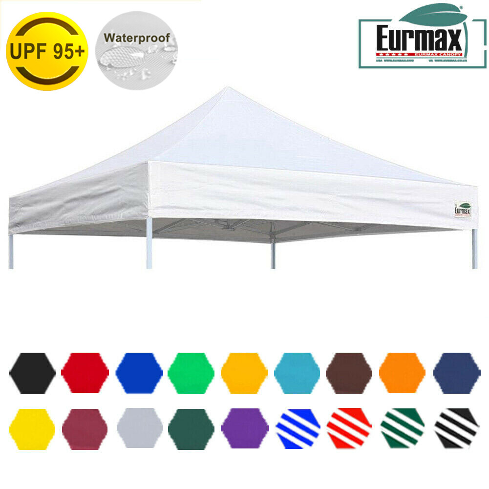 Eurmax Pop Up Replacement Canopy Tent Top Cover Instant Ez Canopy Top Cover ONLY gallery