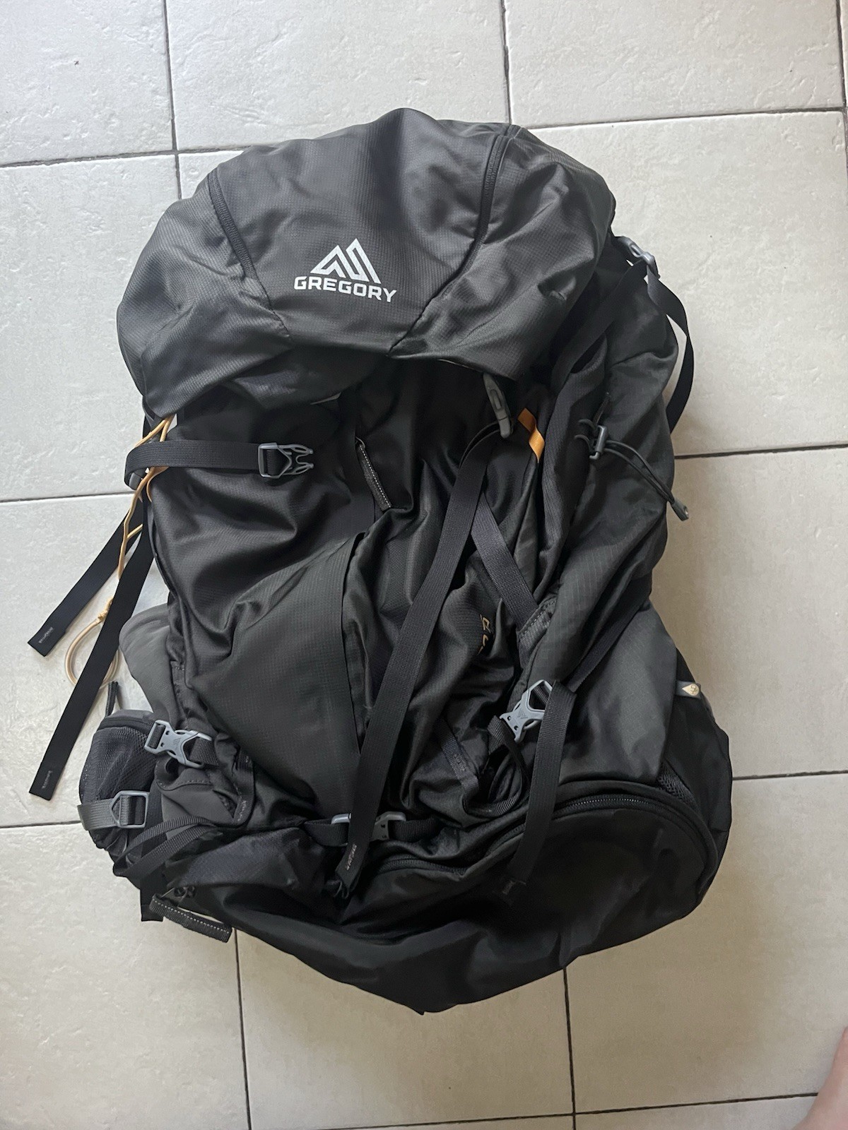 gregory baltoro 75 backpack With Rain Cover Excellent Condition