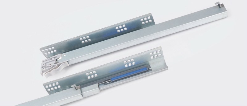 SILVERLINE Undermount Drawer Slide Full Extension 75 LB Soft Closing 10 Pairs gallery