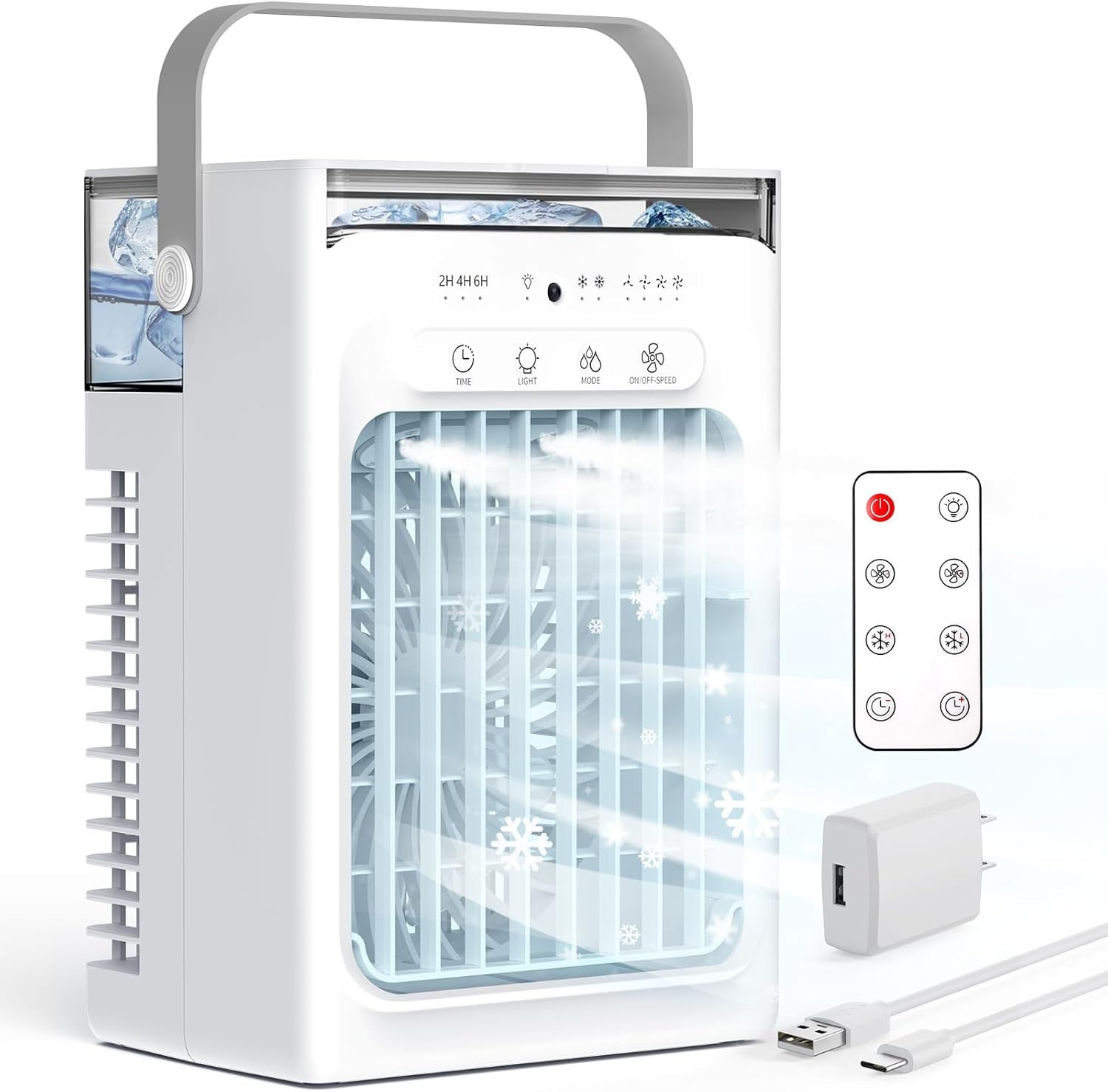 Portable Air Conditioners, 3-1 Mini AC Unit with Remote, 4 Speeds Small Air Cool gallery