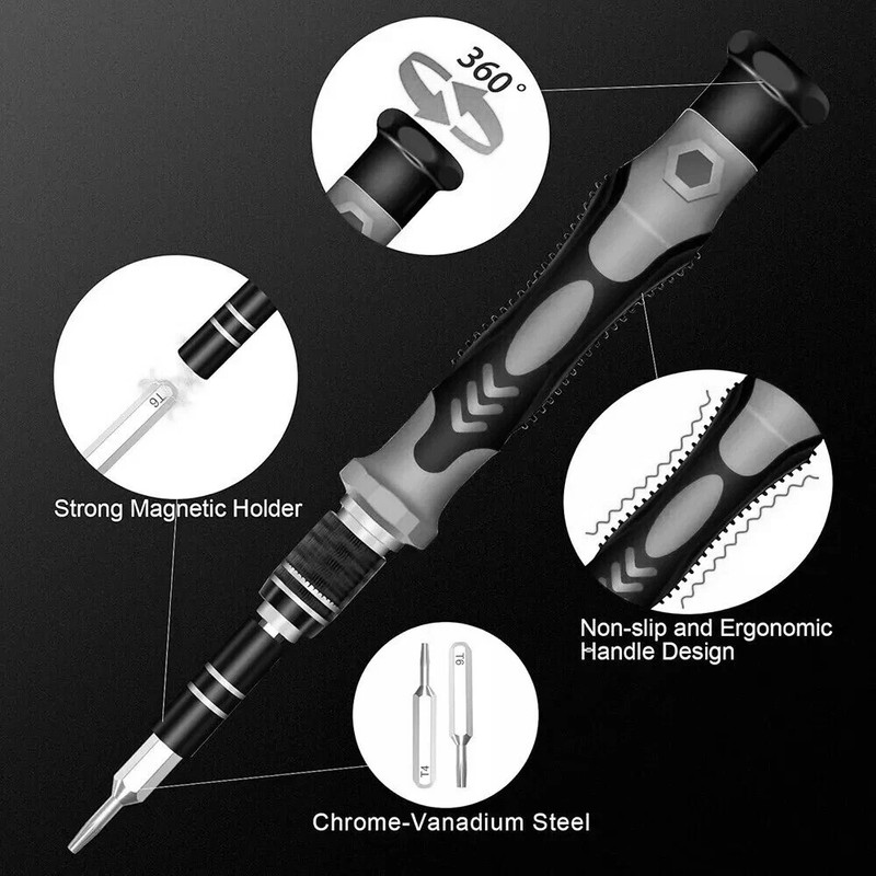 122 in 1 Precision Screwdriver Set Computer Repair Tool Kit Phone Magnetic Bit gallery