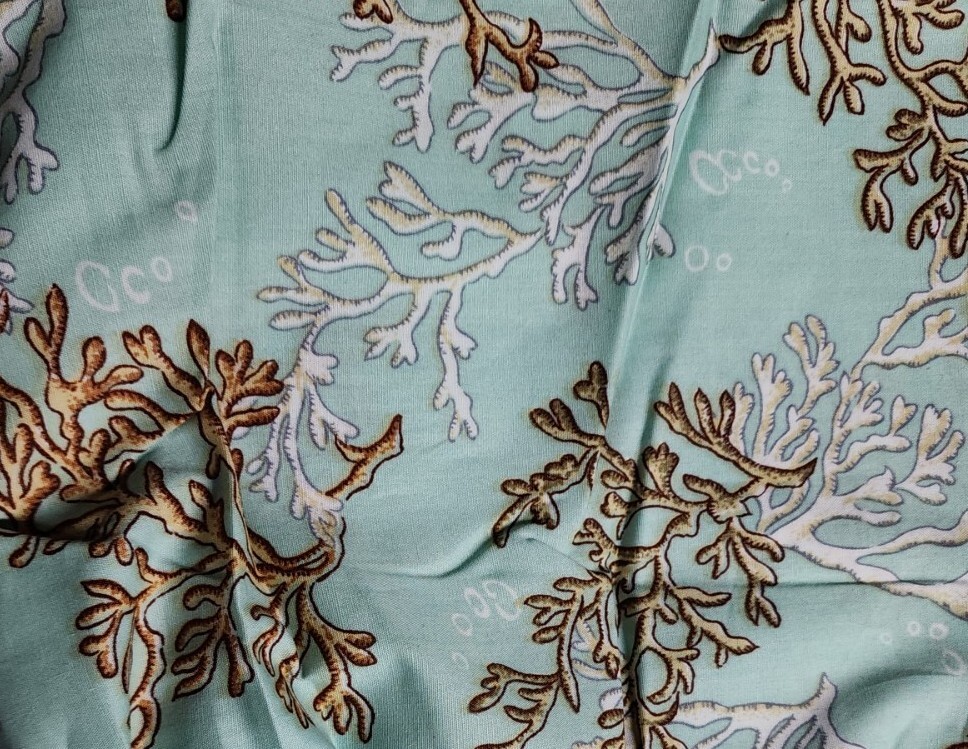 C&F Enterprises ~ Sea Reef ~ King Size ~ 78" x 80" ~ Bed Skirt ~ 18" Drop gallery