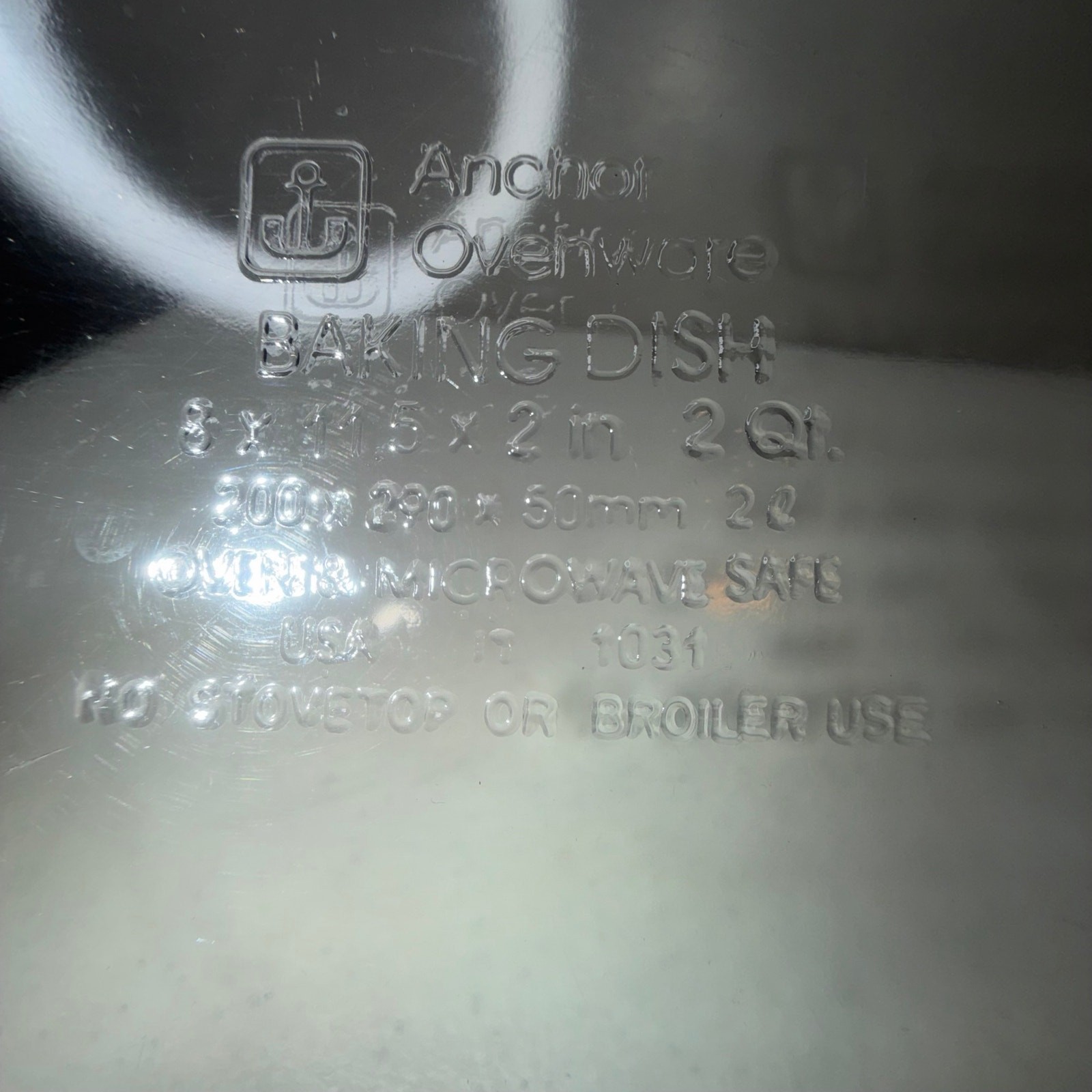 Anchor Hocking Pillsbury Doughboy Square Baking Dish Casserole – 8” x 11.5” x 2” gallery