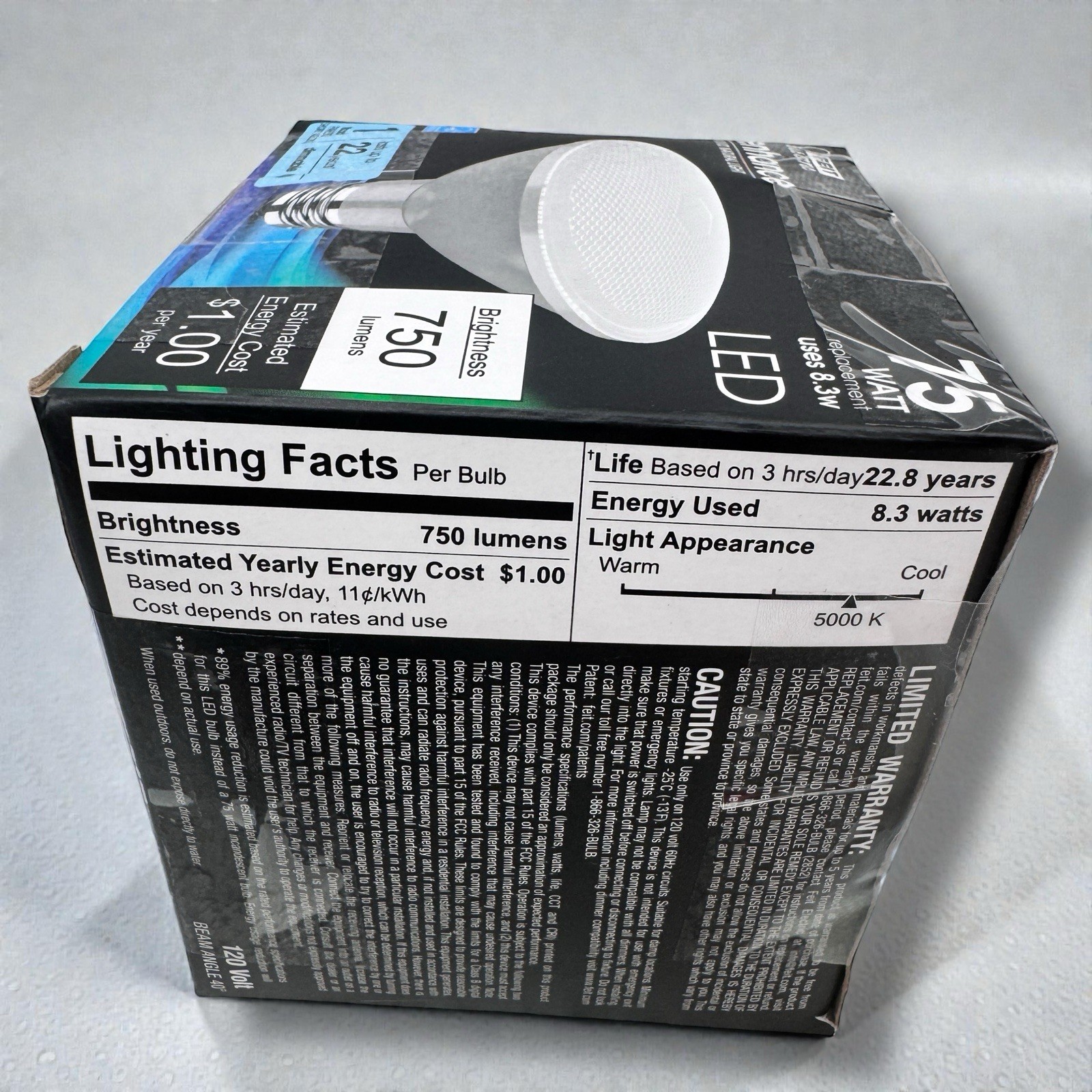 Feit Enhance PAR30 E26 (Medium) LED Bulb Daylight Dimmable 750 lumens Short Neck gallery