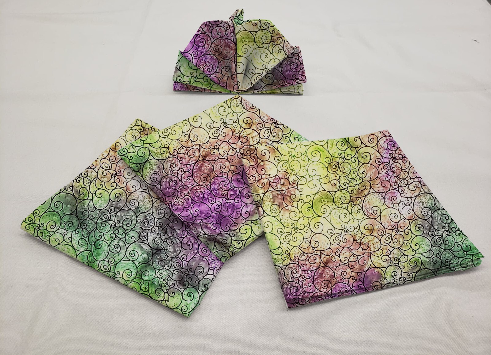 Batik Tie Dye Cloth Napkins gallery