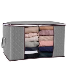Clothes & Blanket Storage Bag – Large Capacity Home Organizer for Bedding