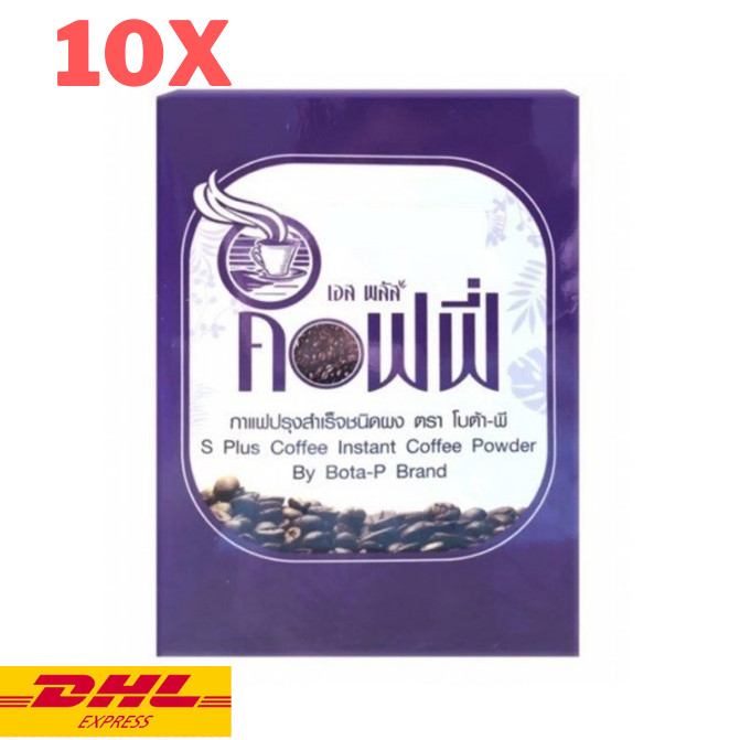 10x Bota-P S Plus Coffee Instant Diet Weight Control Burning Figure Healthy gallery