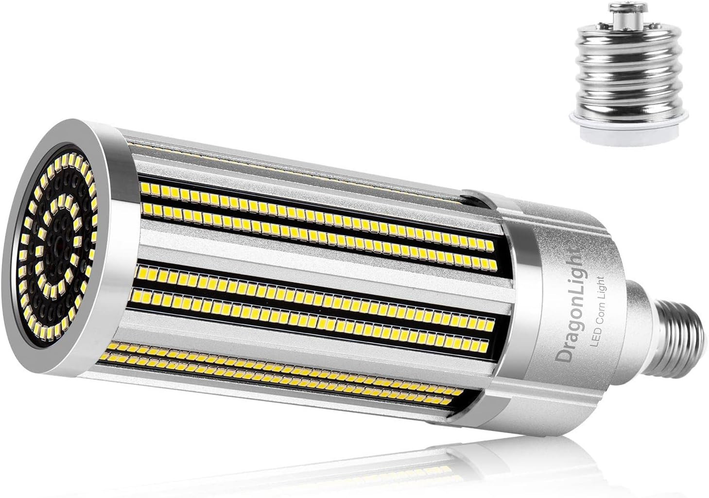 120W LED Corn Bulb, 14400LM, 3000K Warm White, E26/E39 Base, High Bay Lighting gallery