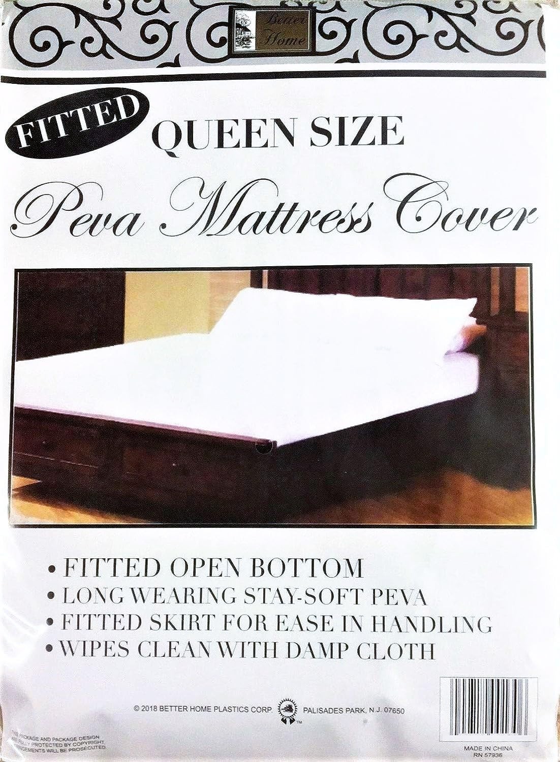Queen Size Waterproof Mattress Protector - Easy Care Eco-Friendly PEVA gallery