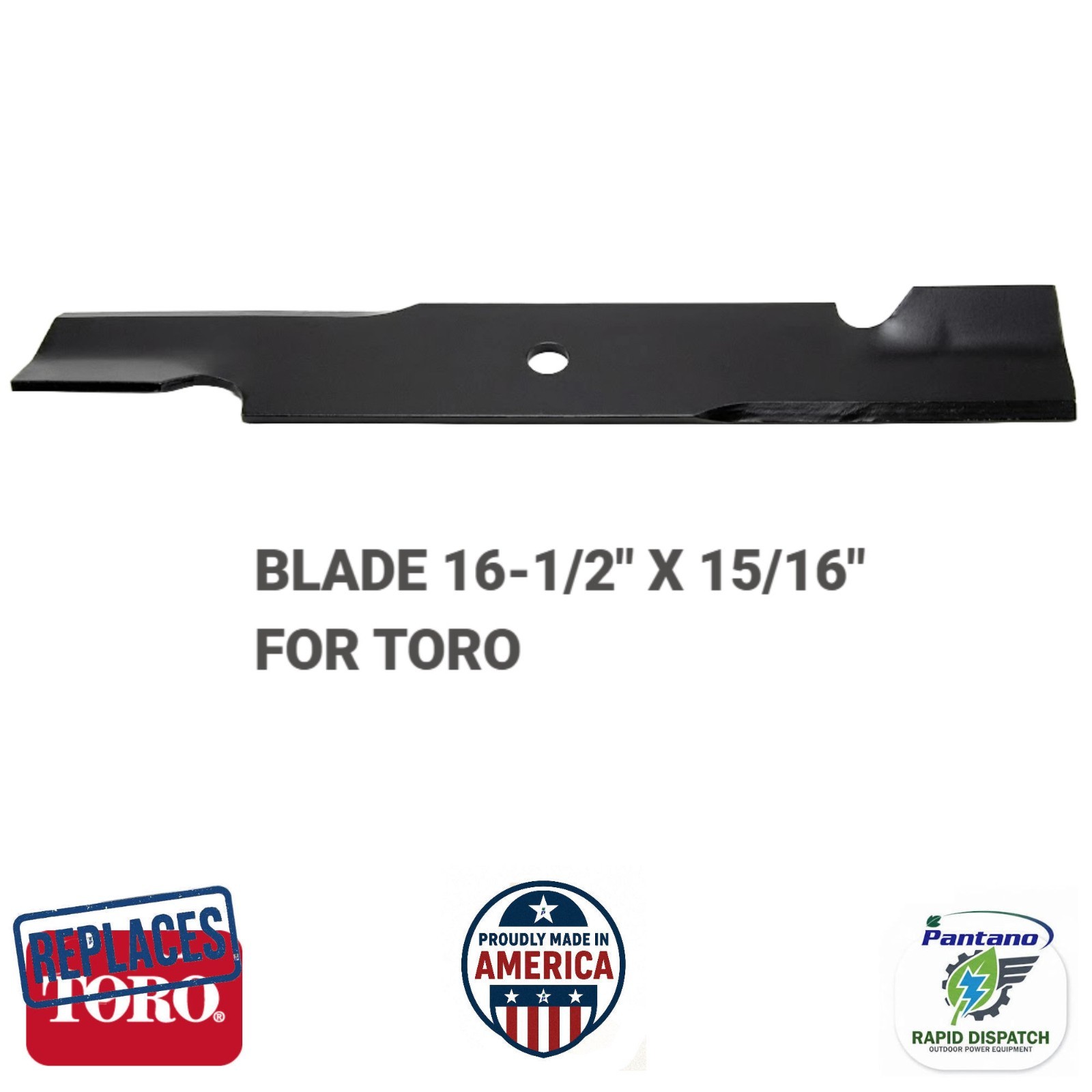 High Flow Blade fit Toro Z Master 6000 Grandstand 48" 15/16" Hole 140-1243 12-PK gallery