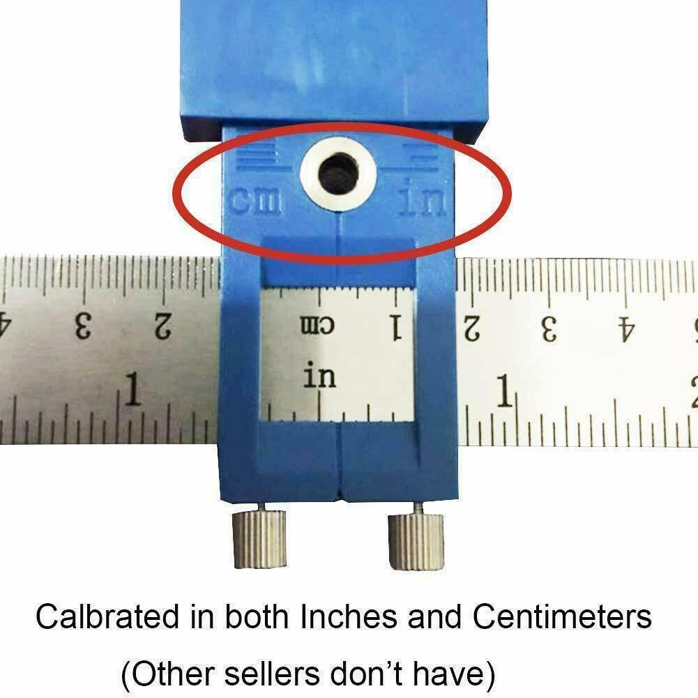 Woodworking Handle Positioner Drilling Locator Cabinet Door Hole Opener Ruler gallery