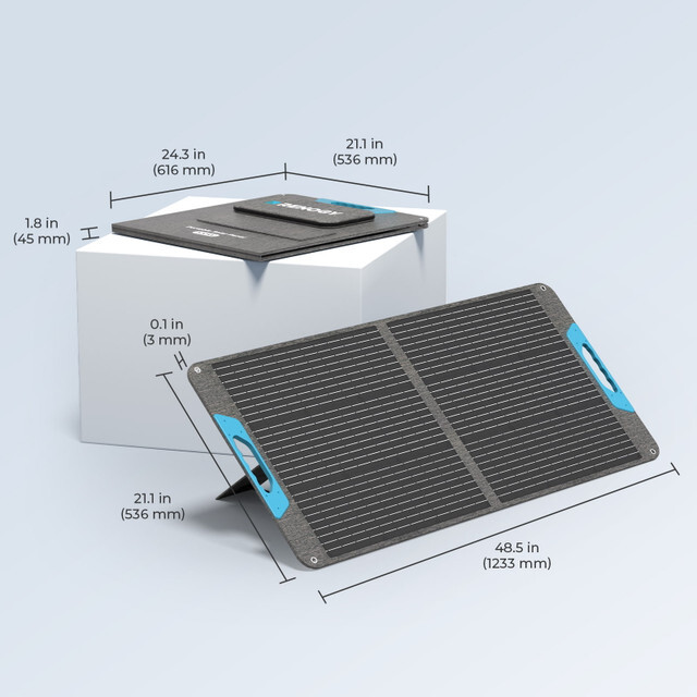 Renogy E.Flex-CORE 100W Portable Solar Panel Waterproof Camping Solar Charger gallery