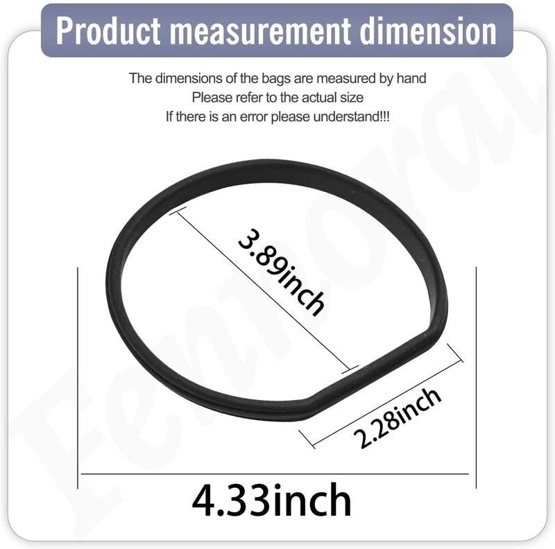 High-Quality Rubber Replacement Gaskets for Ryobi 18V Stick Vac Models - 2 Pcs gallery