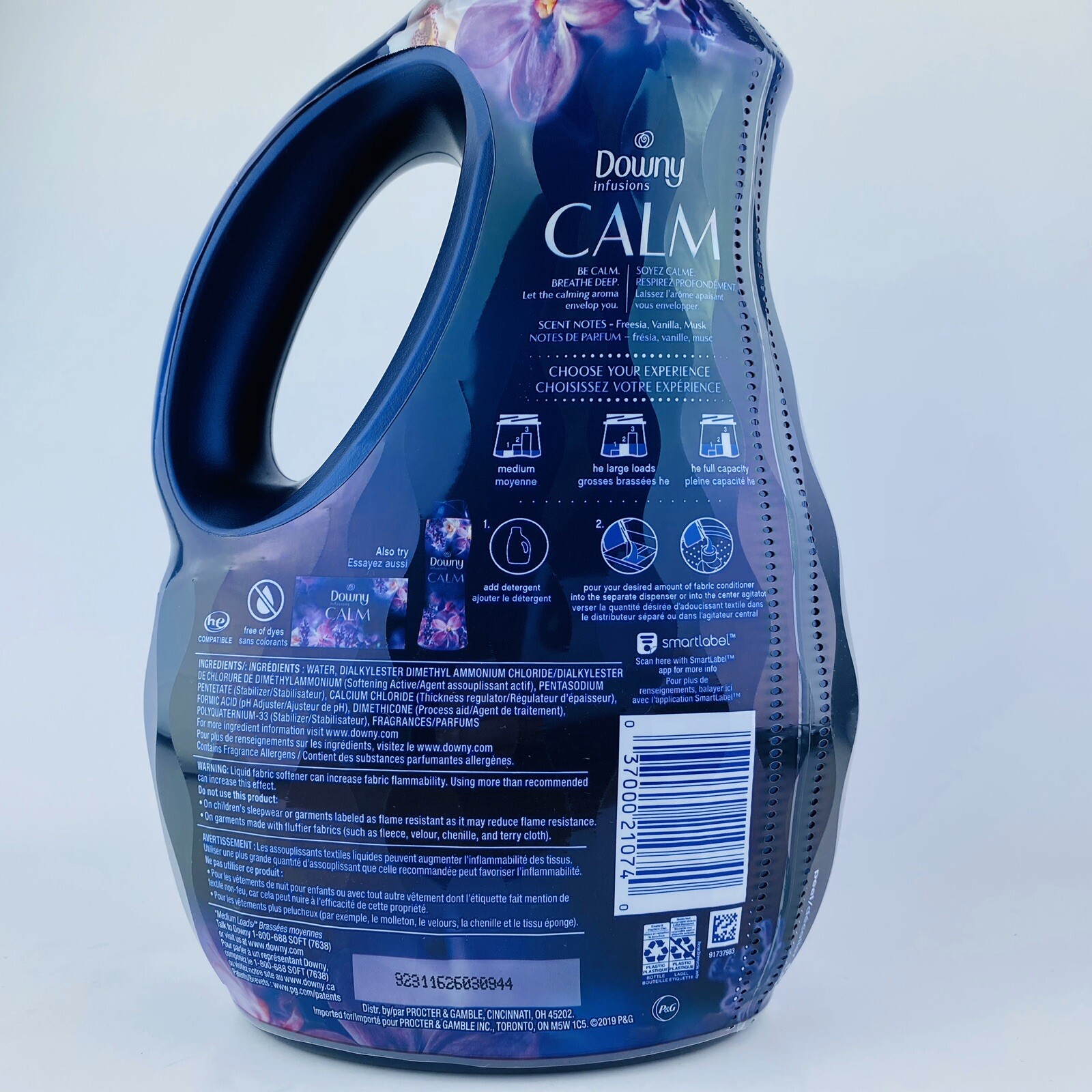 Downy Infusions Calm Lavender Vanilla Bean Fabric Conditioner 56 fl.oz 83 Loads gallery
