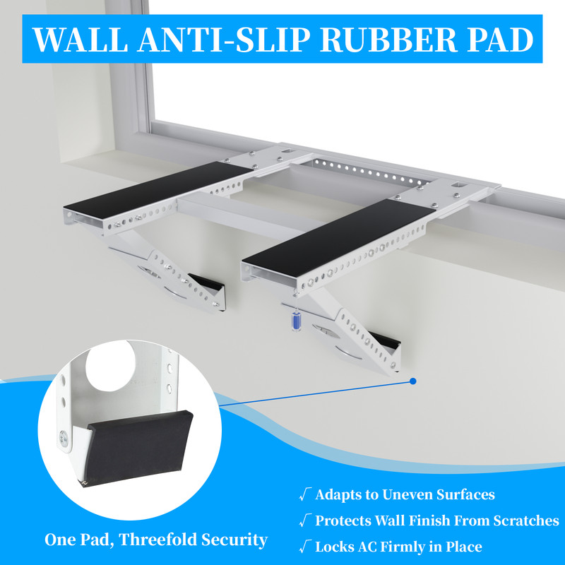 No Drill Window AC Bracket,Adjustable Window Air Conditioner Support Bracket gallery