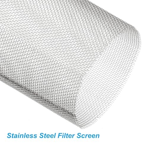 40 Mesh in-Line Strainer Replacement, 2 Pair Stainless Steel Filter Screen gallery