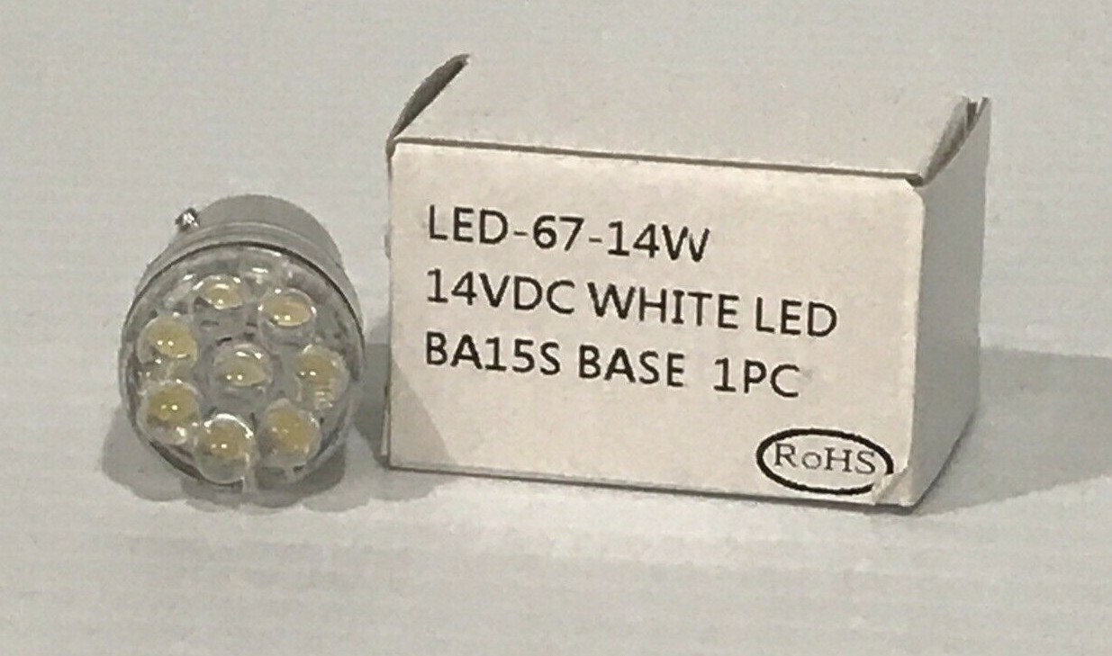 LED Replacement Bulb 67-14W 14VDC Current: 150mA RoHS Compliant gallery