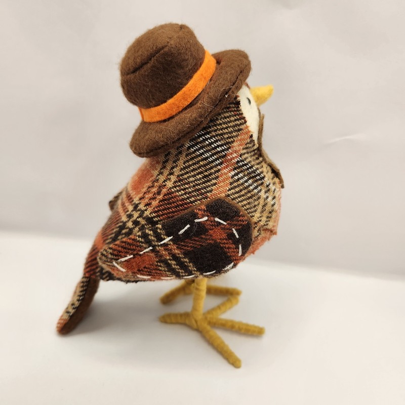 Cooper 2017 Target Spritz Felt Bird Decor Thanksgiving Fall Plaid gallery