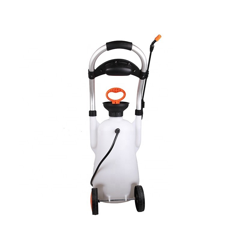 FIVO 4.23 Gallon Pump Pressure Sprayer Hand Cart on Wheels for Lawn & Garden gallery
