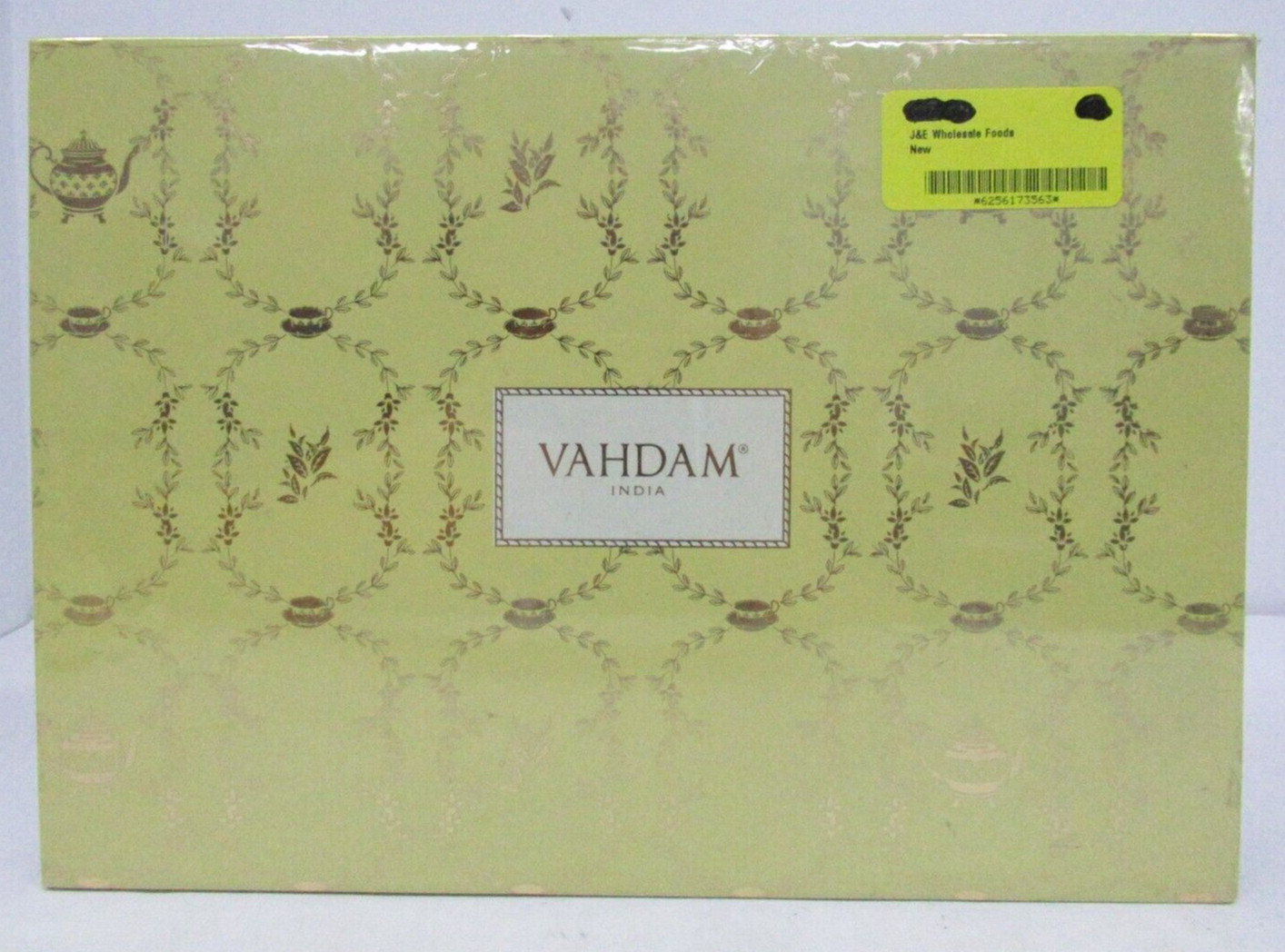 Vahdam Glow Assorted Loose Teas Gift Set 6-TIN Hibiscus Chai Herbal English gallery