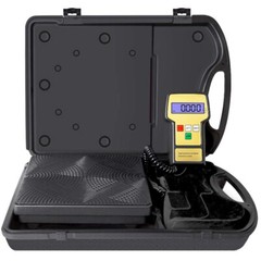 220lbs Digital Electronic Refrigerant Charging Weight Scale for HVAC w/ Case