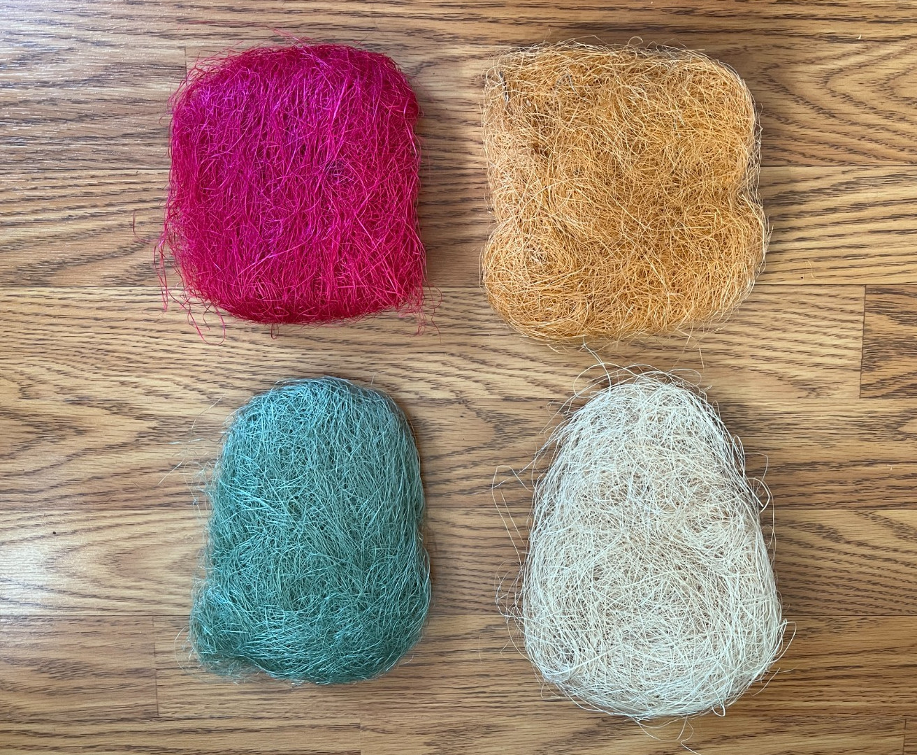 4 colors Hemp Sisal Filling Rustic Hay Material DIY Present Wrapping Supply gallery