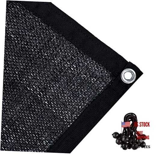 70% 10X 16ft Sunblock Shade Cloth with Grommets for Garden 10 x 16 ft - 70% gallery