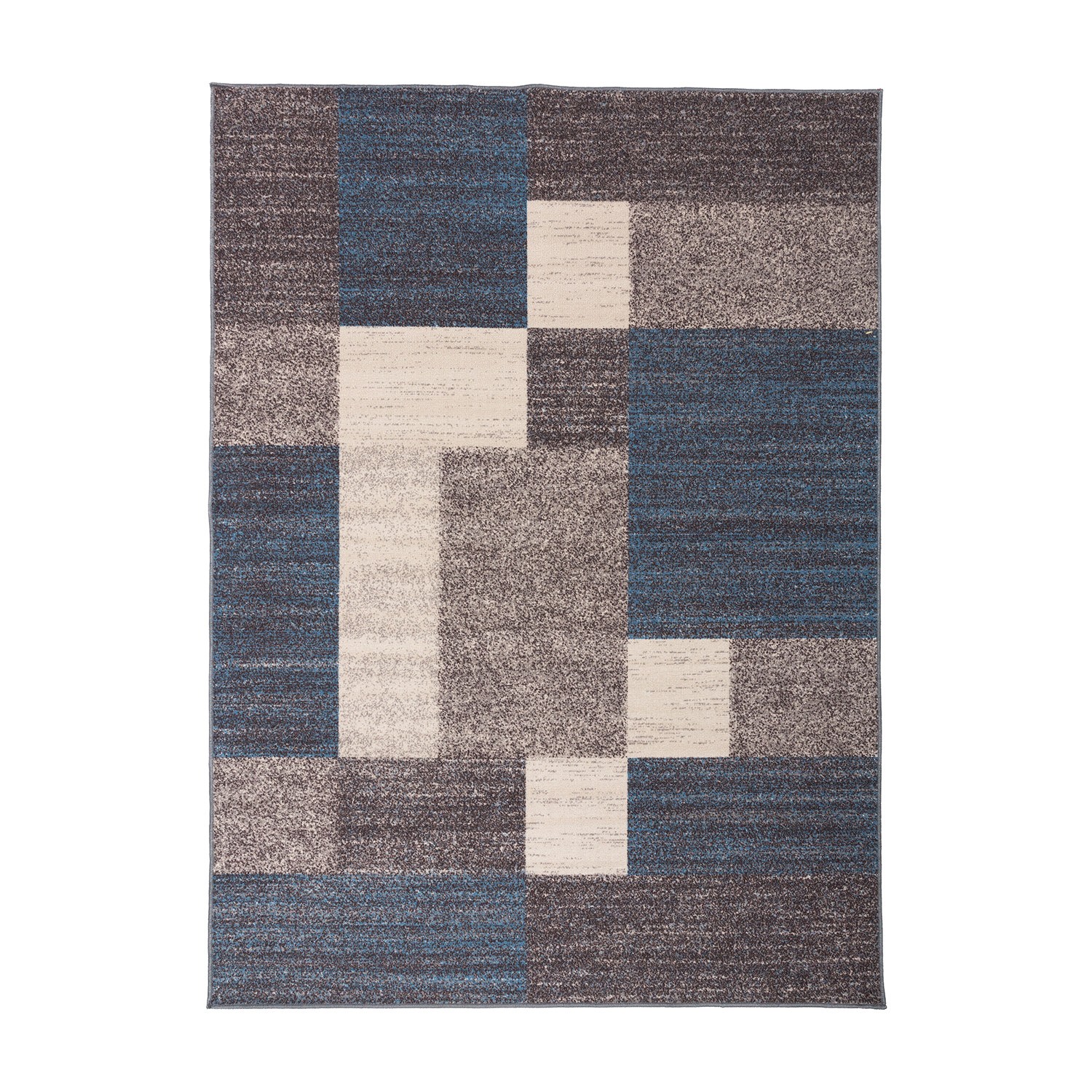 Rugshop Area Rug Modern Boxes Design Non-slip Rugs for Living Room Bedroom Rugs gallery