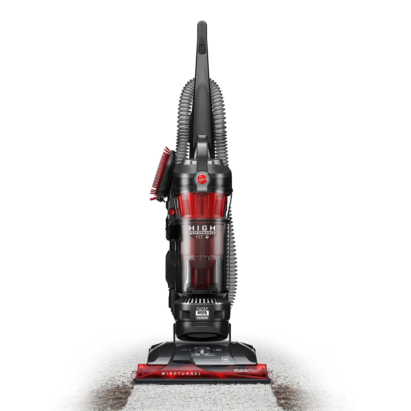 Hoover WindTunnel 3 Max Performance Pet Bagless Vacuum Cleaner Corded Upright gallery