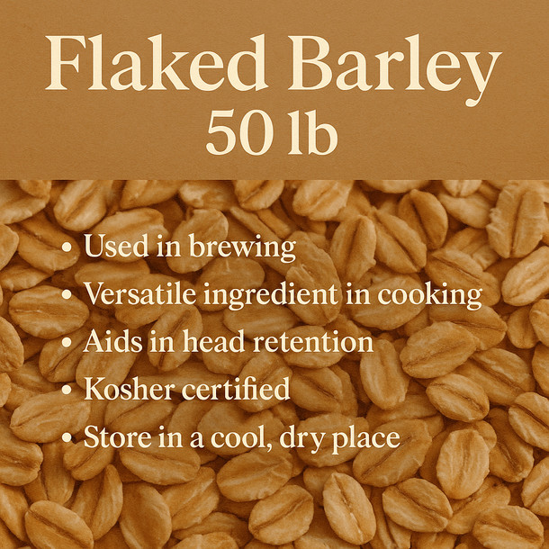LD Carlson Flaked Barley 50 lb gallery
