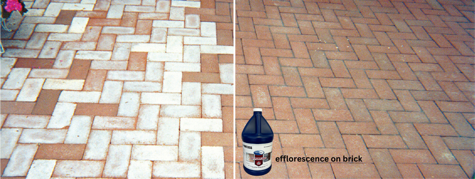 EaCo Chem EF-Fortless - Remove Powdery Efflorescence on Brick & Mortar - 1 Gal gallery