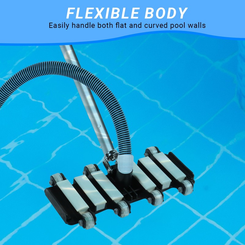 Swimming Pool Vacuum Head,Professional Weighted Flexible Pool Cleaner In-Ground gallery
