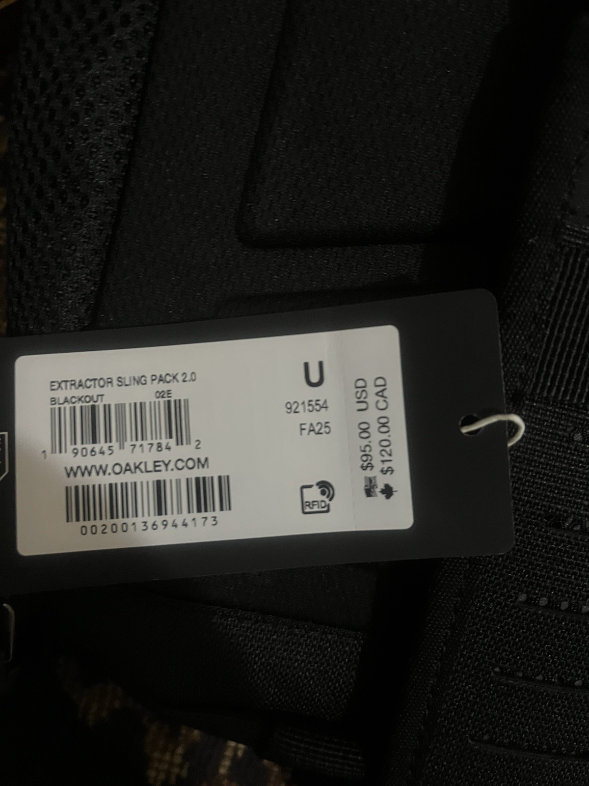 Oakley Extractor Sling Pack 2.0  5