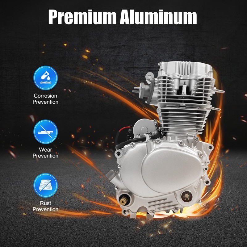4 Stroke Single Cylinder Engine, Engine Motor, For 200cc 250cc ATV Models... gallery