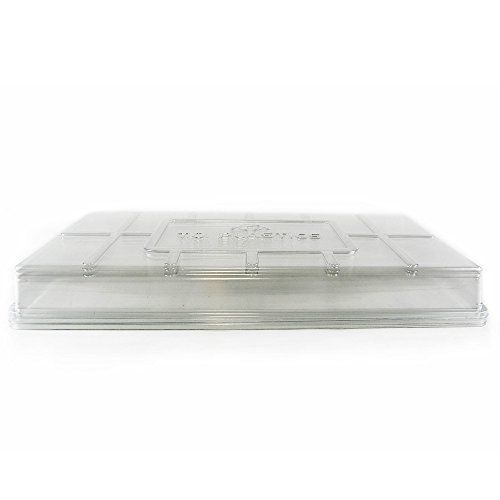 Humidity Dome Lids, (Qty. 10), Clear Plant Germination Dome Lids for 10x20 Tray gallery