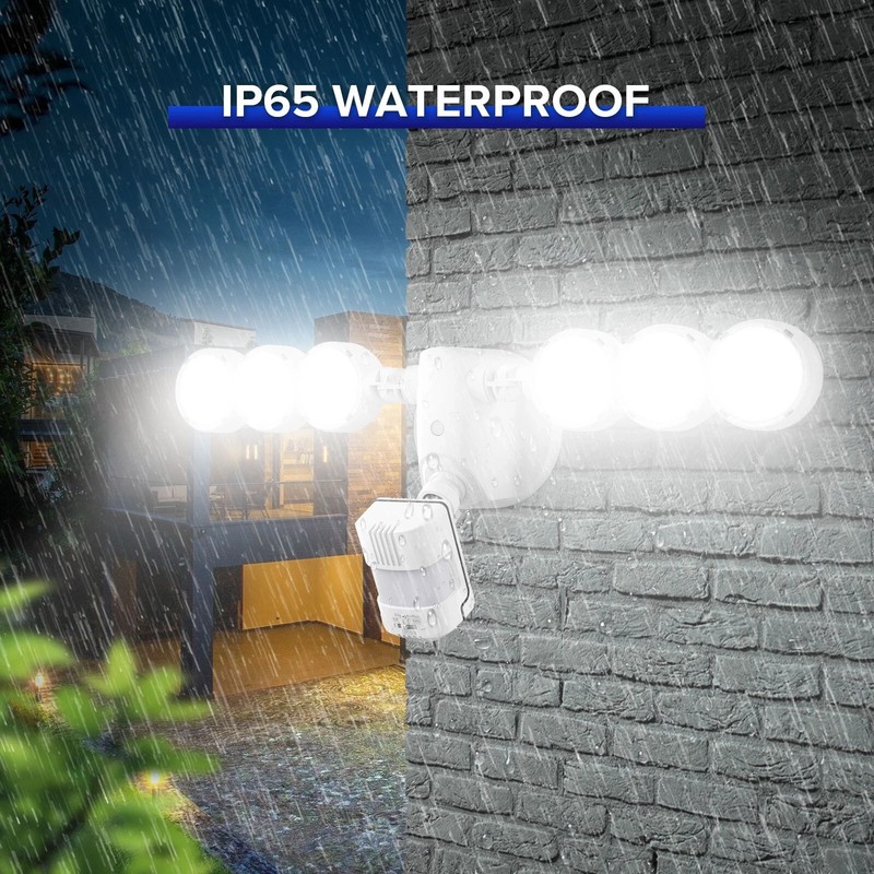 200W-700W Motion Sensor LED Security Light Outdoor Floodlight Dusk to Dawn Wired gallery