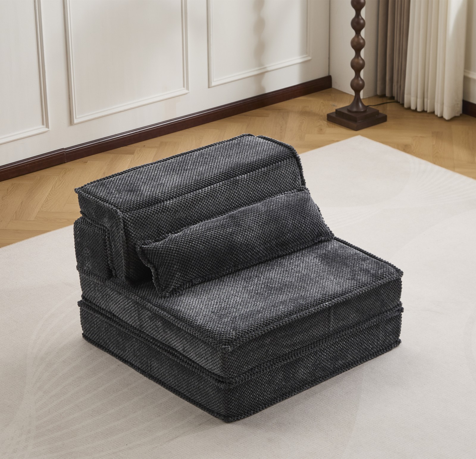 Compression Sofa,DIY Boneless Modular Sectional Sofa(Oversized Single Sofa with gallery