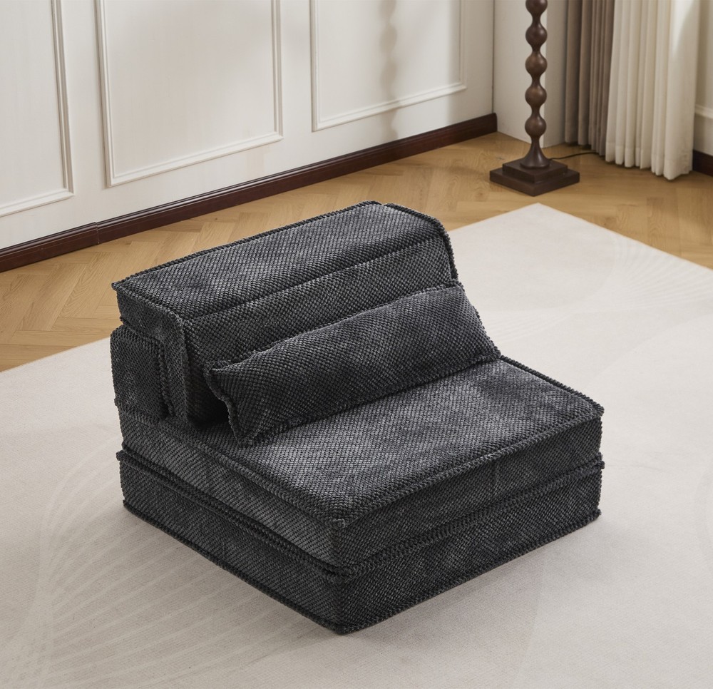Compression Sofa,DIY Boneless Modular Sectional Sofa(Oversized Single Sofa with