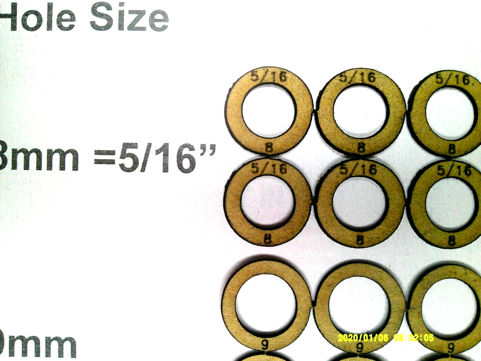 30pcs Float Bowl Nut Jet Gaskets for Briggs, Honda, Tecumseh (5/16") 8,9,10MM gallery