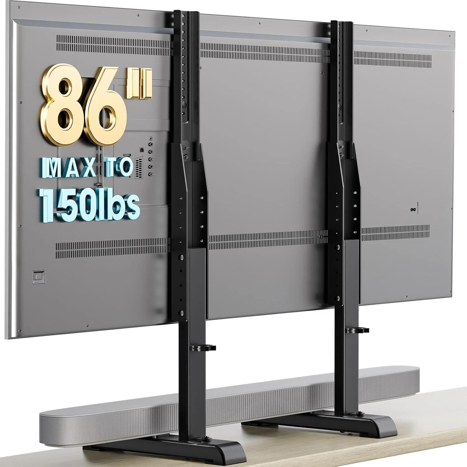 Universal TV Stand, Table Top TV Stand Base Replacement for Most 37 to 86 Inch gallery