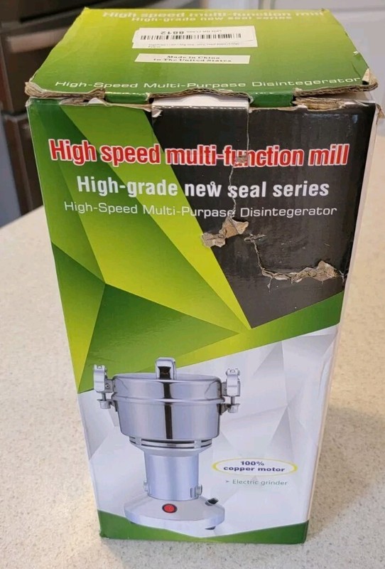 High Speed Multifunction Grinder , 110v, 100% Copper Motor - New Open Box gallery