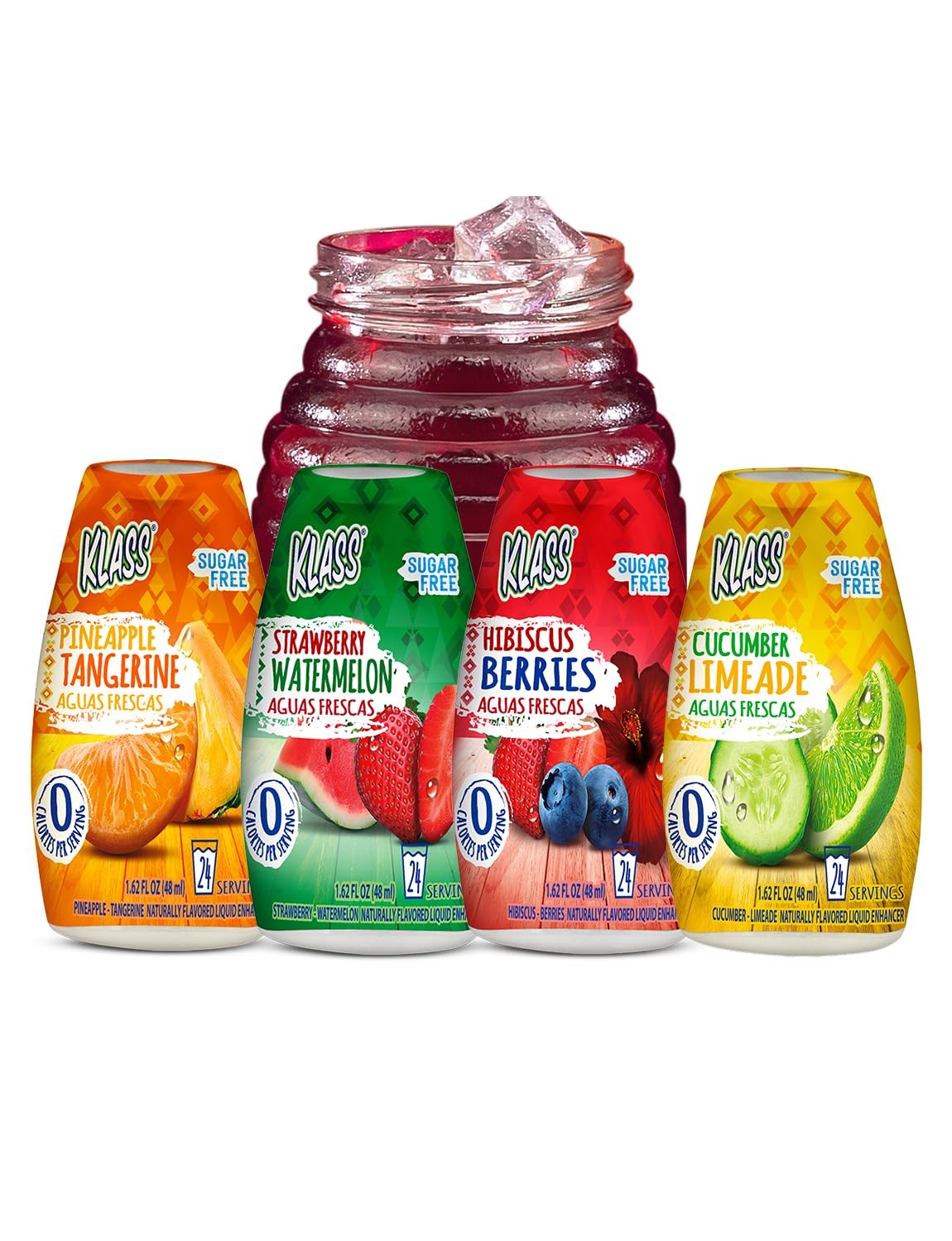 | Liquid Water Enhancer | Classic Variety Pack | Flavors: Cucumber Limeade St... gallery