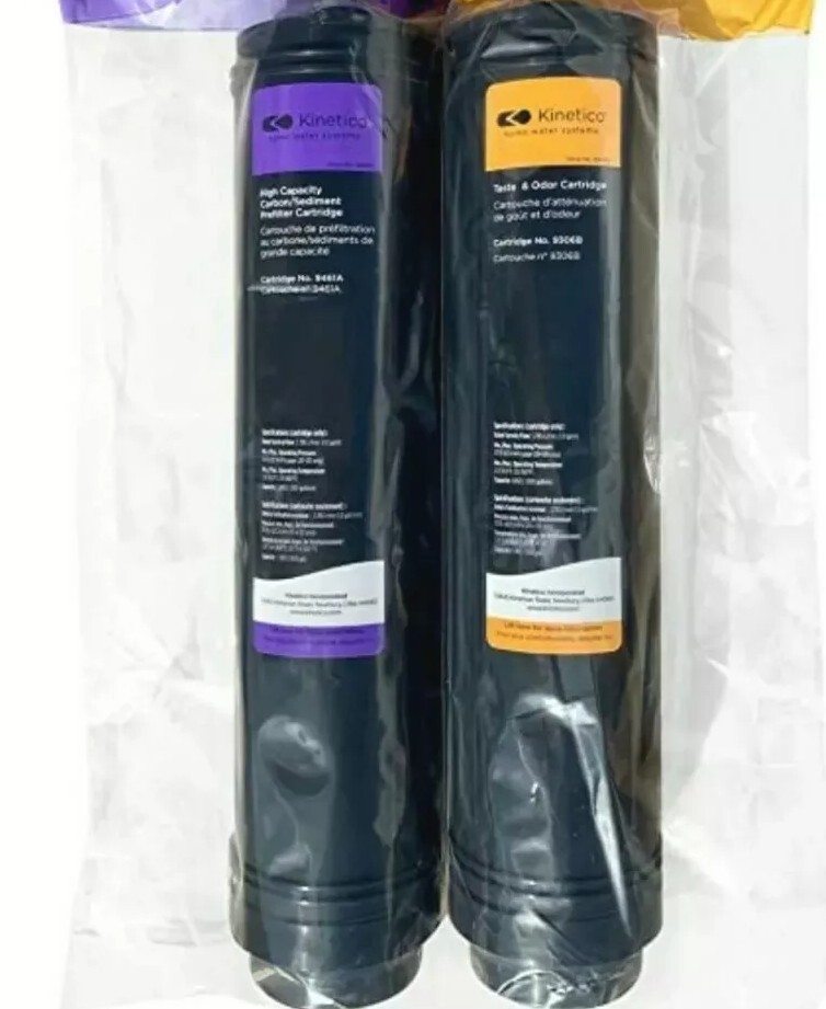 Kinetico Reverse Osmosis K5 A200 Filter 9461A Purple 9306B Orange Taste Odor gallery
