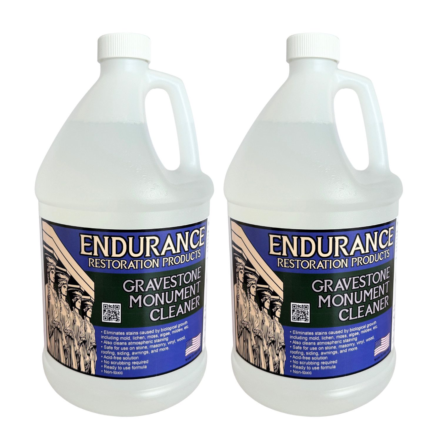 Endurance Gravestone & Monument Cleaner - 2 Gallons gallery