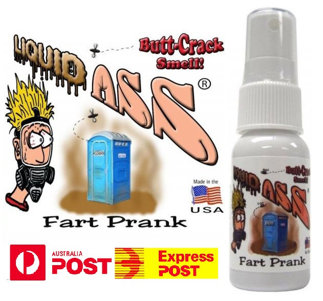 ORIGINAL LIQUID ASS ARSE FART PRANK STINK BOMB SPRAY SMELL GAG JOKE MADE IN USA gallery