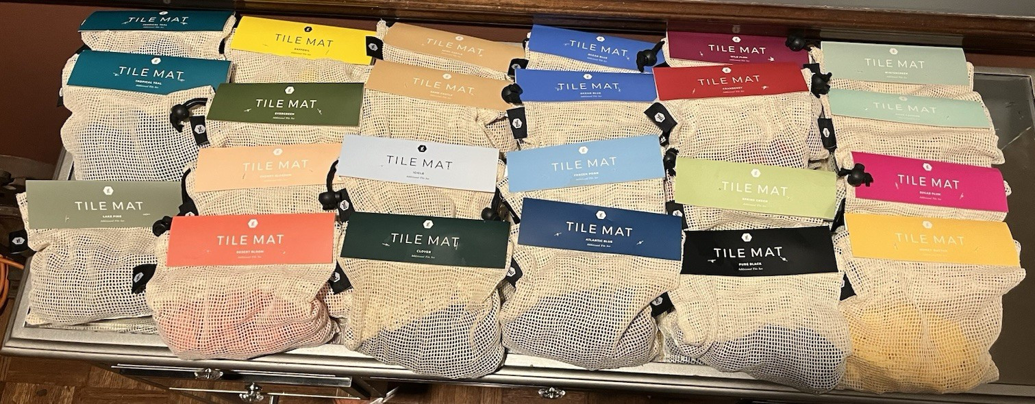 Ruggable Tile Mat 18 x 28 in Machine Washable Multicolor Polyester Floor Mat gallery
