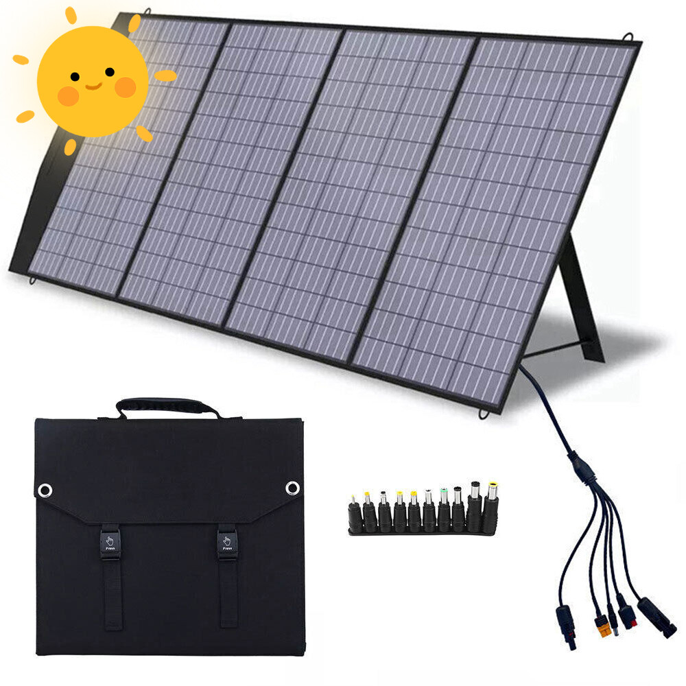300W Watt Portable Foldable Solar Panel Kit for Generator Power Station RV/Boat